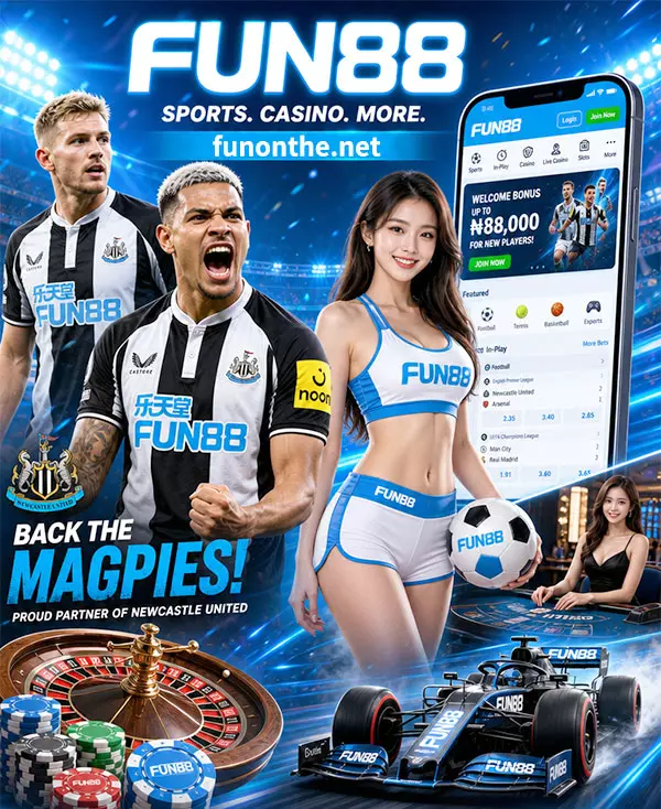 FUN88 แพลตฟอร์มคาสิโนออนไลน์และกีฬาออนไลน์ชั้นนำแห่งเอเชีย